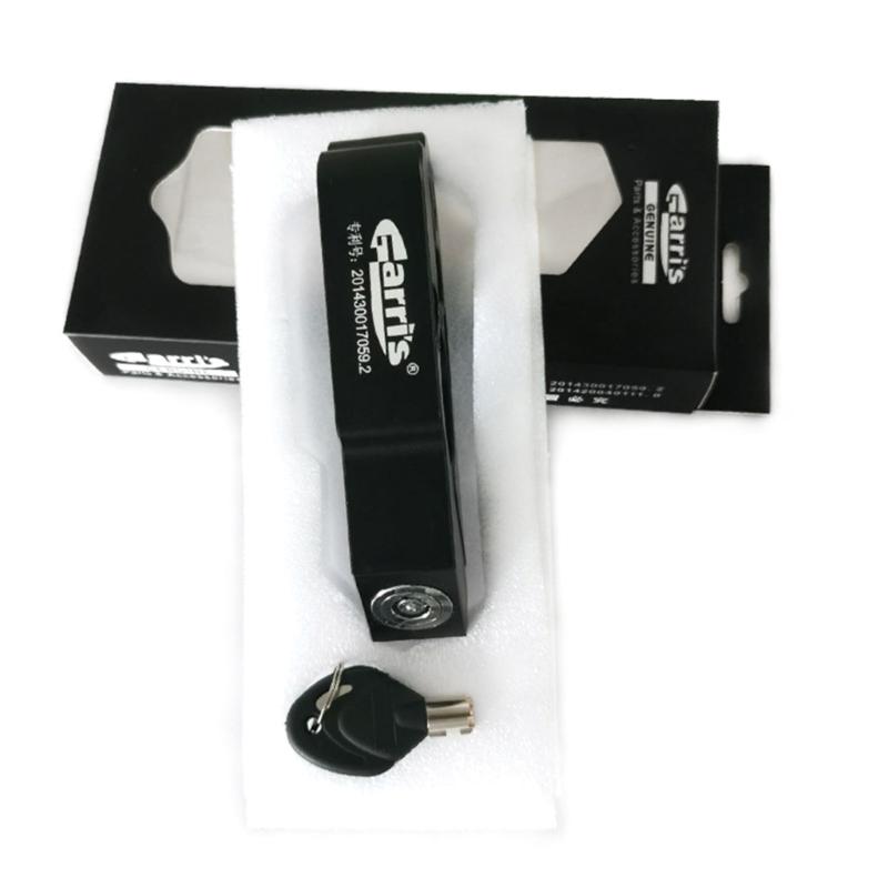 Motorcycle Grip Locks Handlebar Throttle Security Lock Heavy-Duty Anti-Theft Bike Handlebar Lock to Protect Motorcycles чёрный