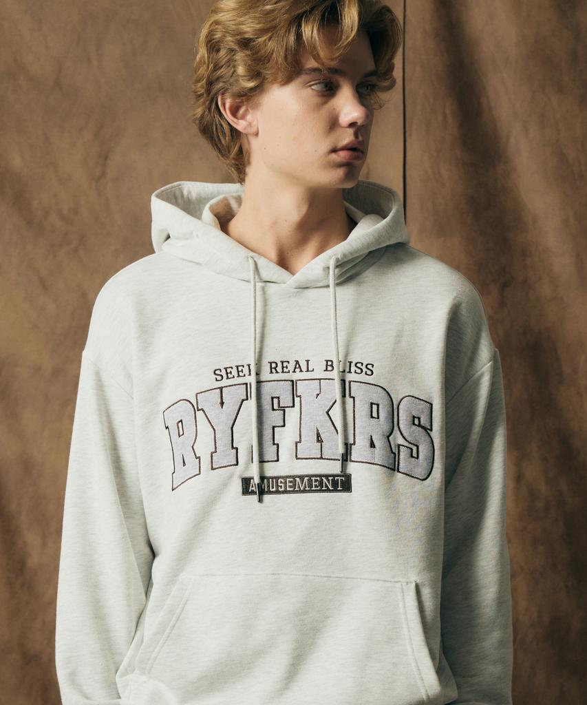 Bliss Logo Patch Hoodie Mq6Tu138_Oatmeal