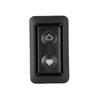 Power Window Switch 6 Pin Universal Green Light Car Window Lifter Switch for Replacement