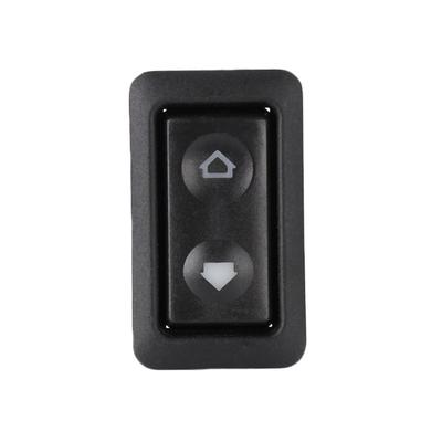Power Window Switch 6 Pin Universal Green Light Car Window Lifter Switch for Replacement