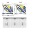 Decorative Pillowcase Bosnia and Herzegovina Flag Merchandise Home  Throw Pillow Case Cover Zippered Multi-Size