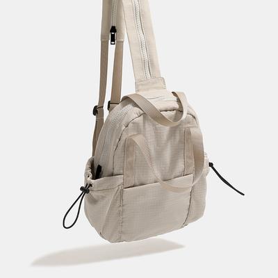 Backpack for Women, Versatile and Lightweight, with A High-end Feel, Suitable for Commuting and Travel. Small Single Shoulder Crossbody Backpack