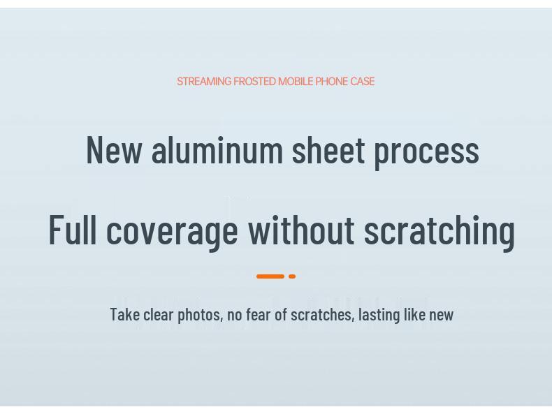 iQOO 15 Metal Frosted Anti-Drop Protective Silicone Case