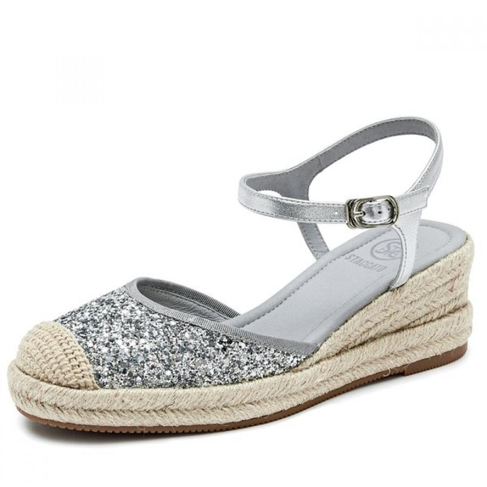 Staccato Women S Wedge Heel eSpad05 24S euq07Sil ESPAD05_24S_EUQ07SIL/245