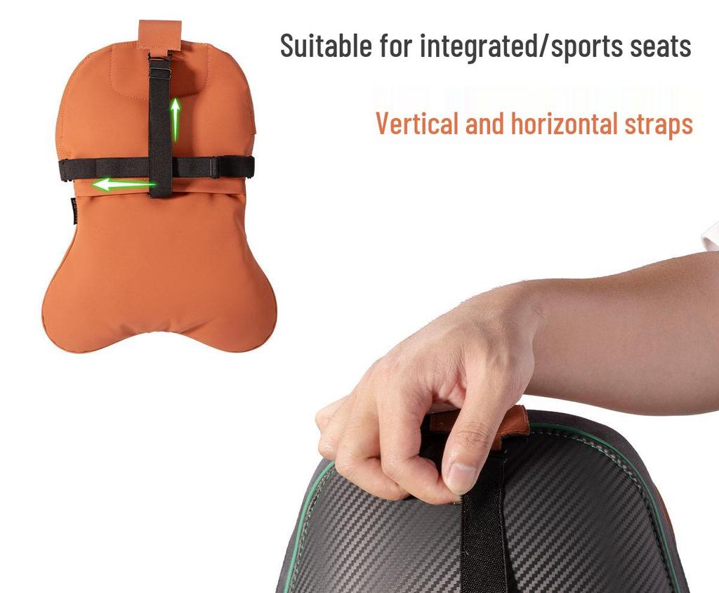 BYD Car Neck and Lumbar Support Pillow - Fits Qinplus, Songpro, Seagull, Seal, Han