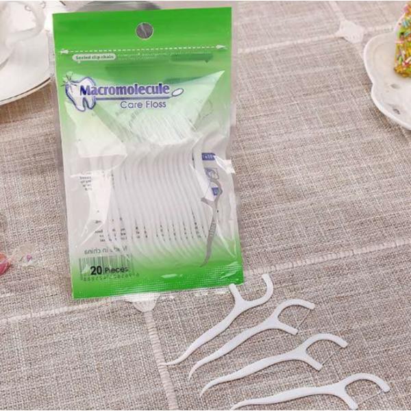 Jednorázová mezizubní nit Dwitree Careplas Smart, 20 kusů, 25 kusů