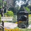 Foldable Three-Layer Outdoor Drying Rack for Fish, Fruit, and Vegetables