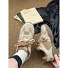 Retro Women's Shoes 2024 New Autumn Light Color Match Casual Shoes Women Sneakers