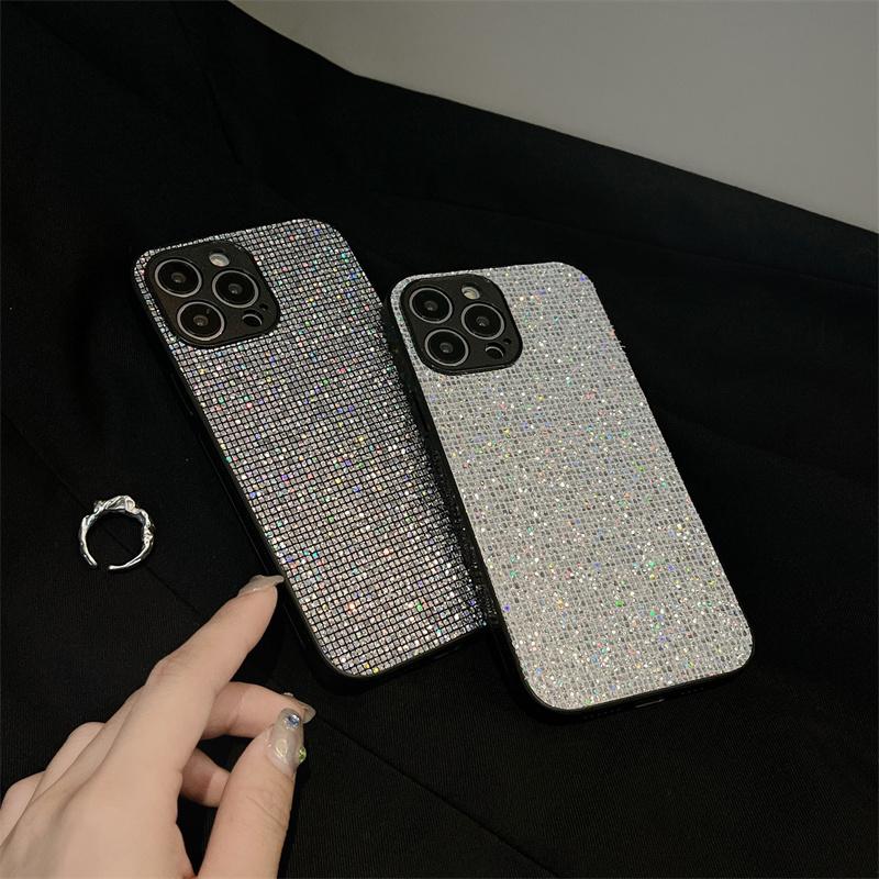Luxury Glitter Diamond Phone Case For Iphone 14 13 11 12 Pro Max X Xr Xs Max 7 8 14 Plus Shniy Rhinestones Soft Silicone Cover