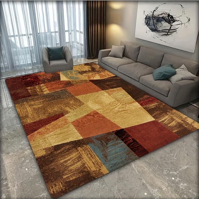 1 Stück Küchenteppich im kreativen Patchwork-Design, Anti-Ermüdungs-Küchenteppich, wasserdichter, rutschfester Teppich, Läuferteppich, Nachttischteppich, saugfähiger Teppich