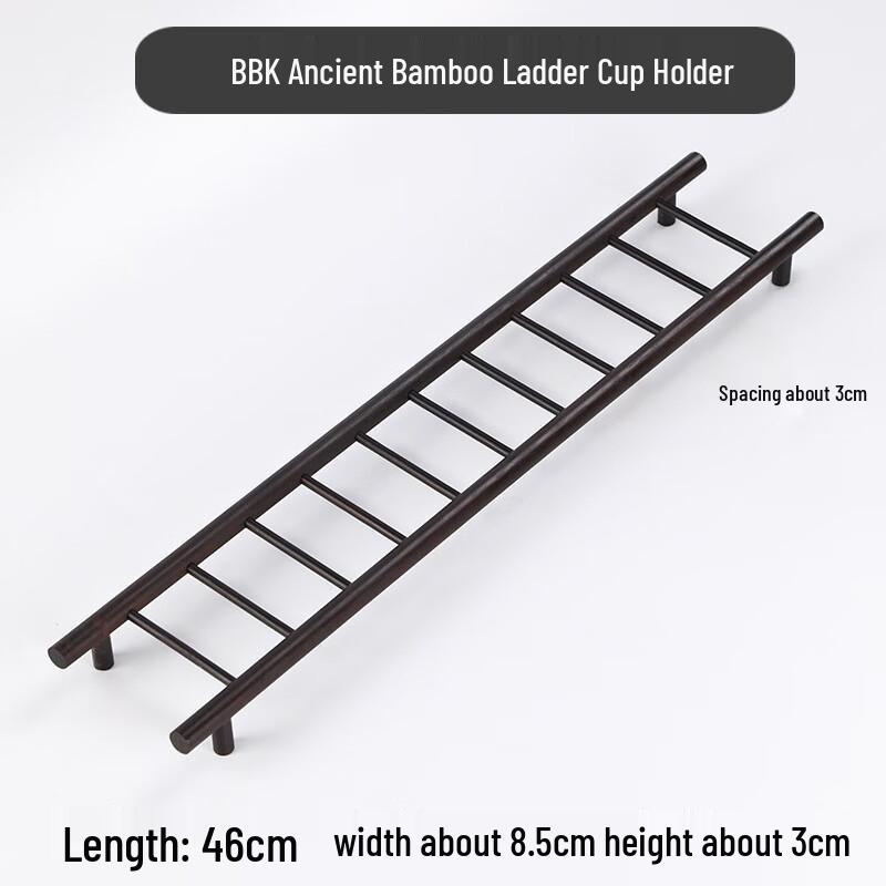 TLAKEHO Bamboo Ladder Cup Holder