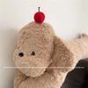 Cute Puppy Cherry Plush Cushion With Soft Cover For Home Decor