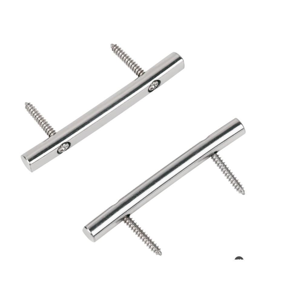 Electric Guitar Headstock String Tree Bar - 50MM (Black, Gold, Chrome) Silver 50mm