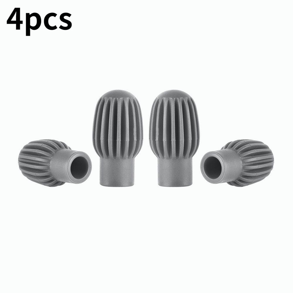 2PCS/4PCS Drum Mute Silicone Sleeve Weaker Silencer Practice Tips Drumstick Head Rubber Sleeve
