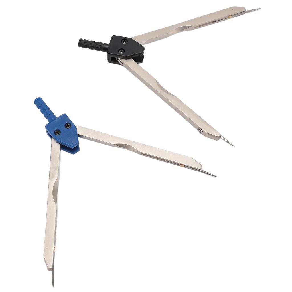 2 Sets EKG Calipers and EKG Ruler Combination Set Electrocardiogram Drafting Divider Measuring Tool 