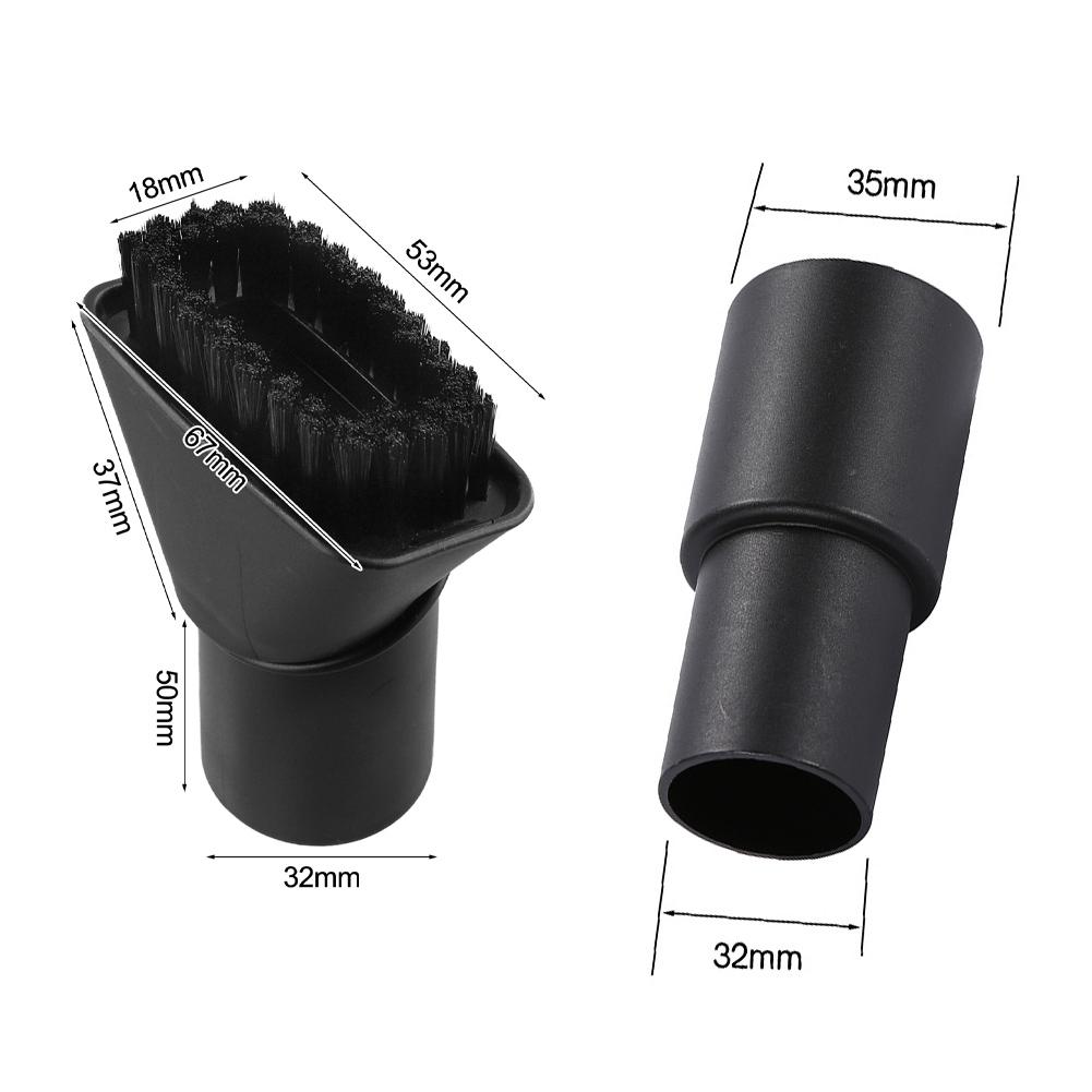 For Karcher Vacuum Cleaner Accessories Hard and Soft Bristle Brushes Set