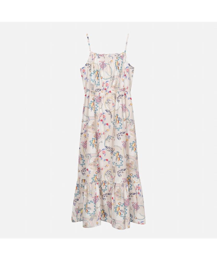 THURSDAY ISLAND Summer Beach Sleeveless Dress_T254Aop270W