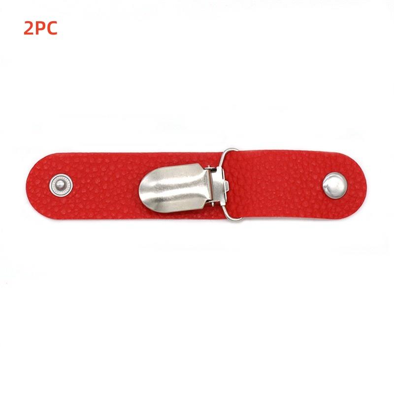 HOT 2PCS Travel Hat Clip Outdoor Backpack Luggage Storage Bag Leather Multifunctional Straw Accessories
