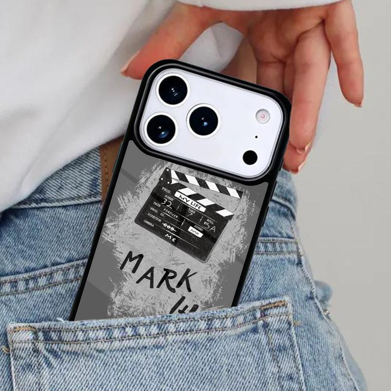 Film Movie Clapperboard Clapper Board Phone Case for iPhone 16e 15 14 13 12 17 Pro Max Plus Air 17pro Cover Coque