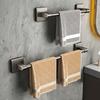 No Need To Drill Walls For Sticker Bathroom Towel Bar/Hook/Towel Rack/Kitchen Rag Rack Bathroom Accessories
