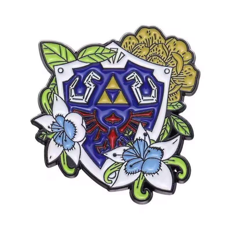The Legend of Zelda Enamel Pins Anime Zelda Manga Brooches for Women Men Lapel Pins Badges on Backpack Clothes Accessories Gifts