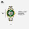 OPK Brand New Automatic Mechanical Men's Watch with Skeleton Dial and Luminescent Waterproof Design 8199