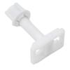 2pcs Toilet Seat White Hinges Full Set Bolts Screws Bathroom Repair Kits Tools Universal Toilet Replacement