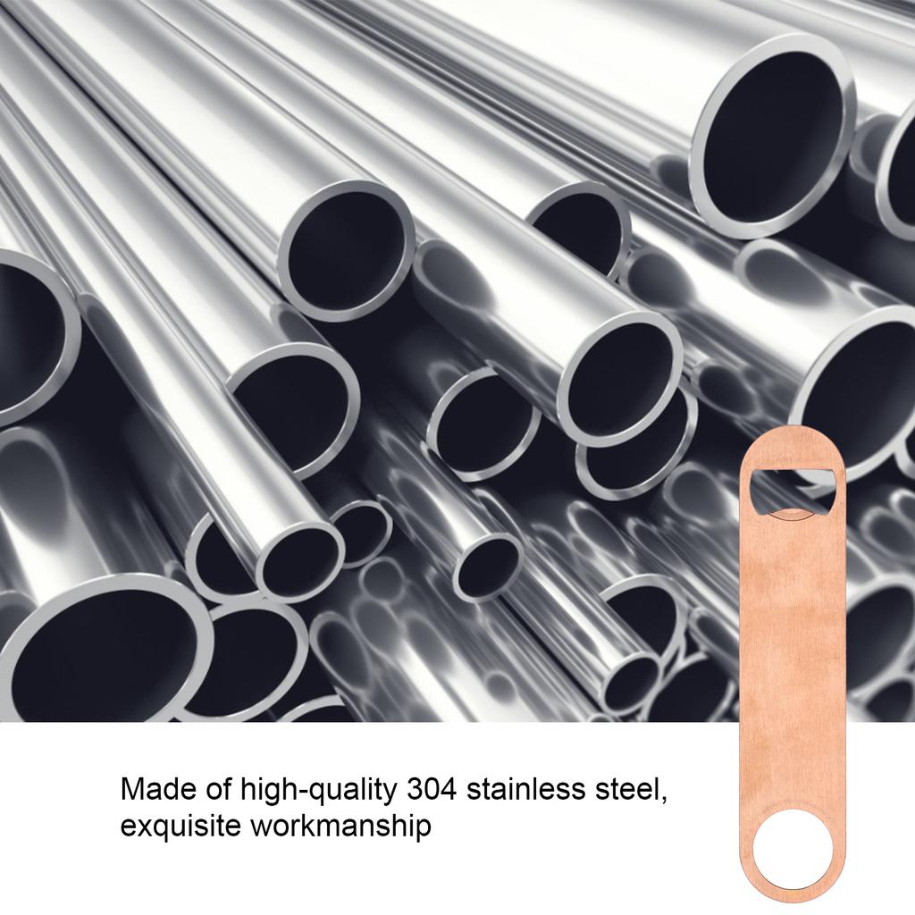 Bottle Opener Thickened Stainless Steel Beer Bottle Opener for Bar Bartenders Household