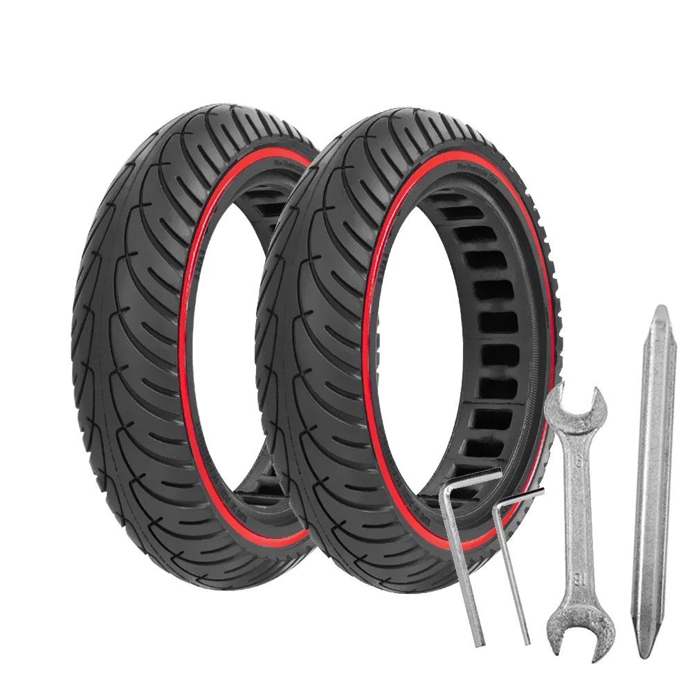 8.5x2 Honeycomb Shock-Absorbing Solid Tire for Xiaomi M365 Electric Scooter, No-Inflation, Explosion-Proof