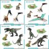 Realistic Jurassic Dinosaur Growth Cycle Model For Educational And Decorative Purposes