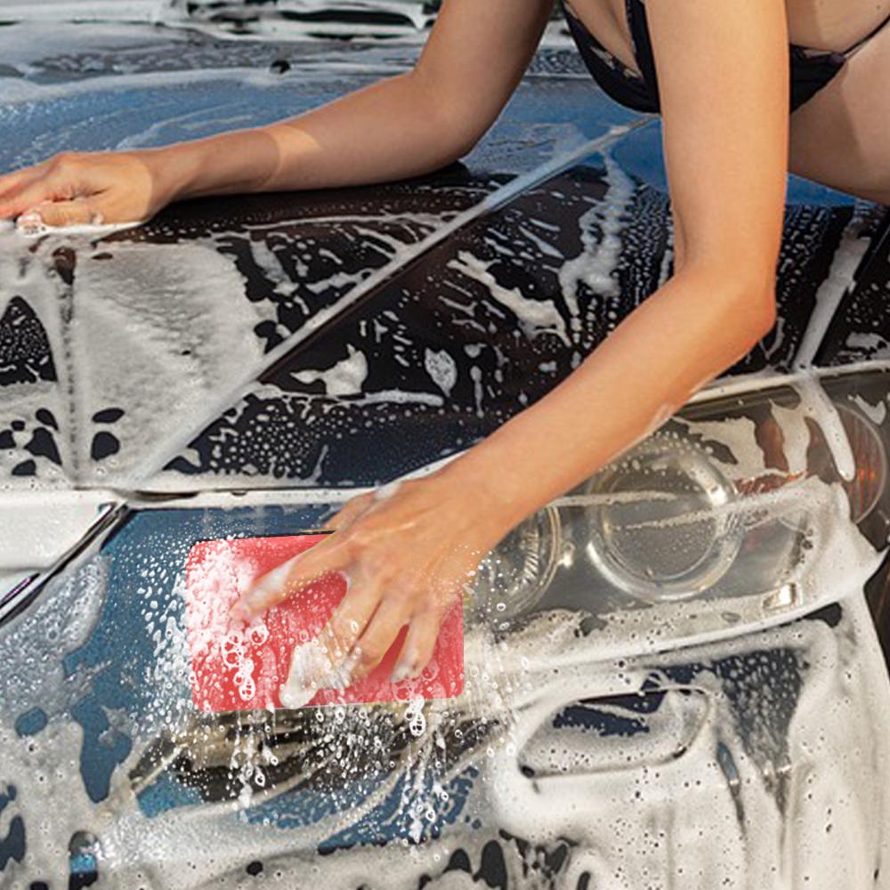 Car Wash Mud Cleaner Magic Clay Bar Sponge Block Pad Remove Contaminants Before Polisher Wax For Car Care Wash Accessories