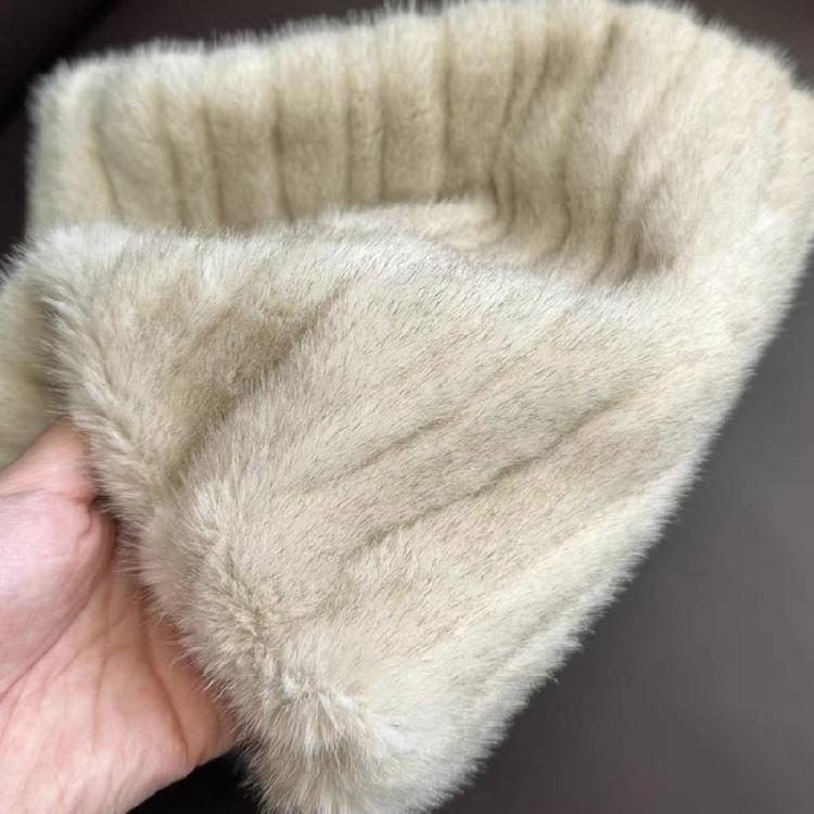Women Ribbed Furry Leg Warmers Harajuku Winter Warm Plush Thickened Leggings Boot Cover Party Knee Length Leg Covers