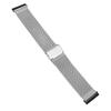 Watch Wristband 24mm Stainless Steel Mesh Adjustable Strap For Suunto Spartan HR 7/D5i Sliver
