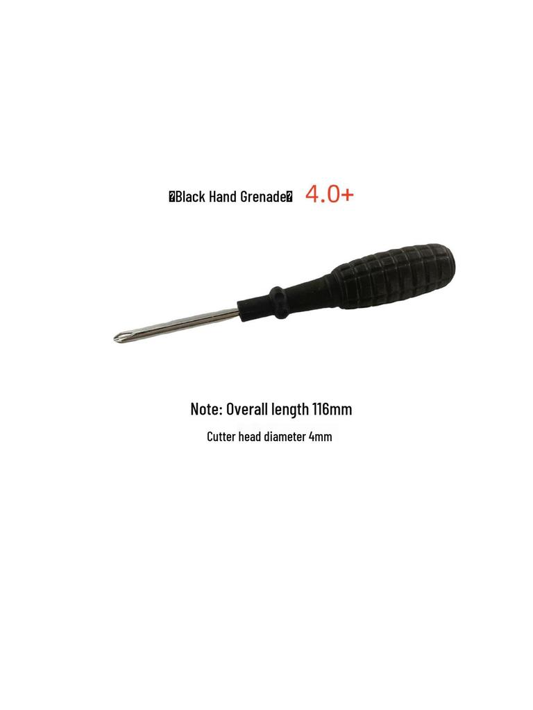 Wave Pattern Hardened Screwdriver Set (3.0/4.0/5.0) for Furniture Repair & Assembly