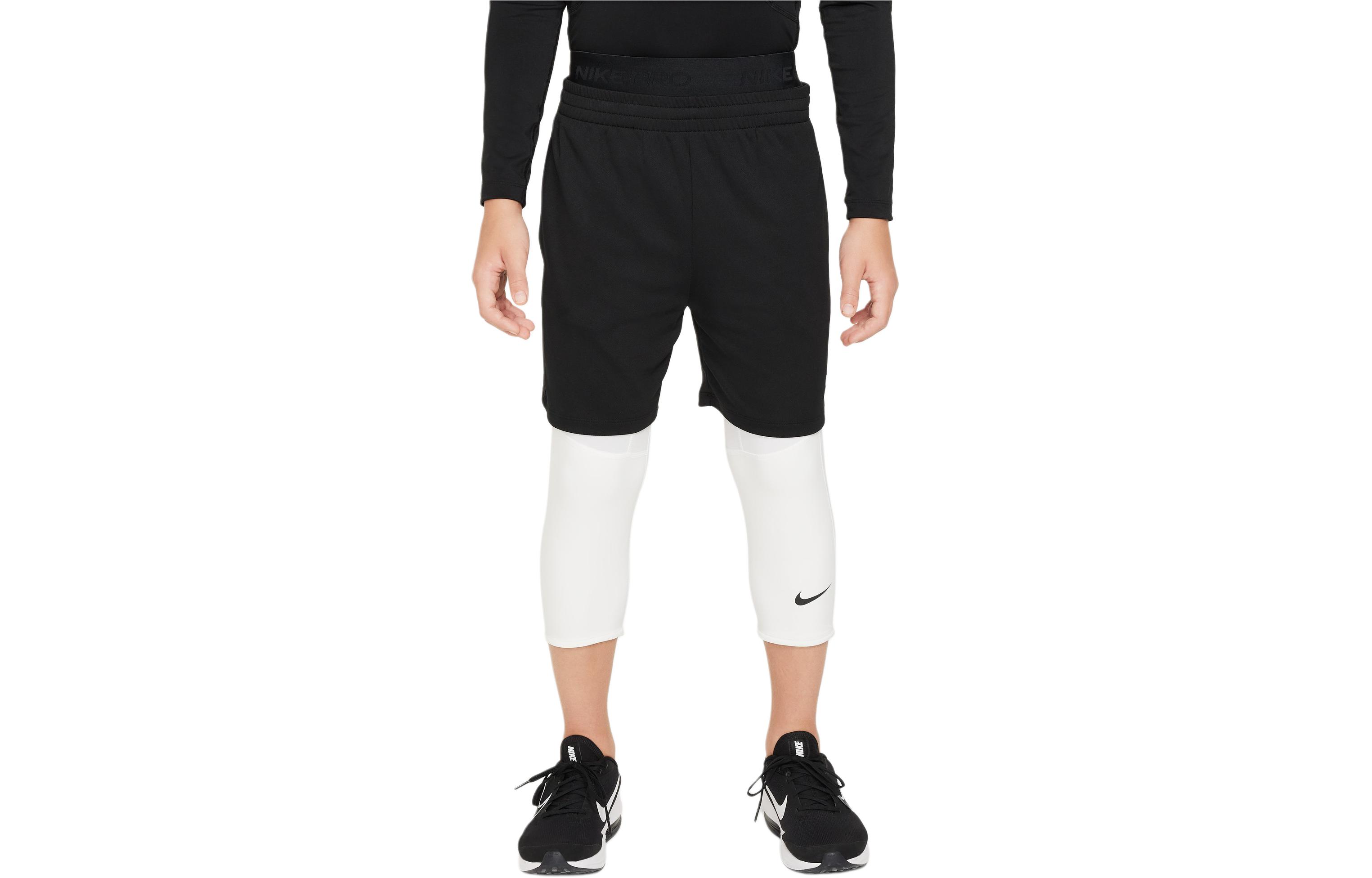 

Nike Kids Shorts Kids Black White FJ6819-100 L