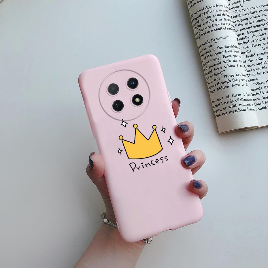 For Huawei Nova Y91 Case 2023 Cute Cat Cartoon Funda Soft Silicone Back Cover For Huawei NovaY91 Y 91 STG-LX1 STG-LX2 Phone Case