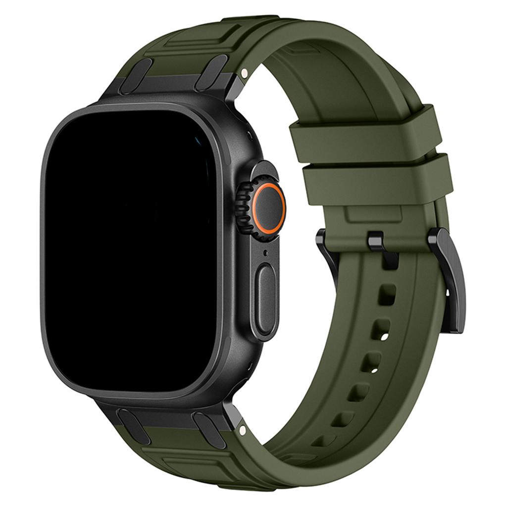 Silicone Strap for Apple Watch Band Ultra3 2 49mm 46mm 44mm 40mm 45mm 41mm 38mm 44mm for Iwatch Series11 10 9 8 7 6 5 4 3 2 1se
