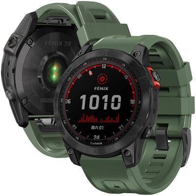 Tech-Protect Iconband Garmin Fenix 3 / 5X / 3Hr / 5X Plus / 6X / 6X Pro / 7X Army Green