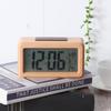 Modischer Wecker Elektronische Uhr mit Temperaturanzeige für Büro Zuhause Wohnzimmer