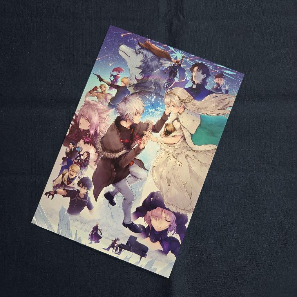 [USED] 7 Fate A La Carte Bonus Illustration Card Postcard