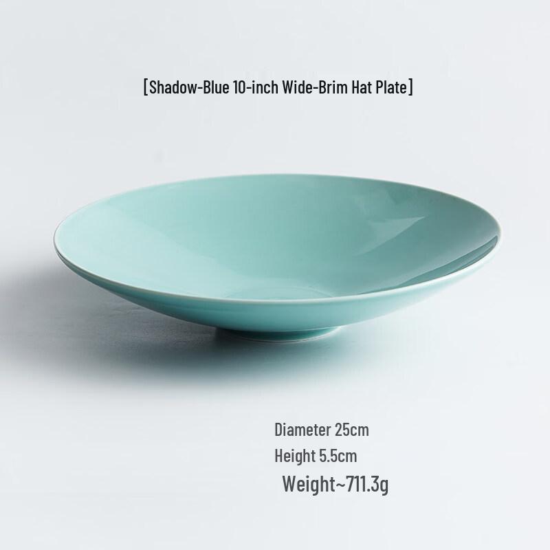 

Nordic Minimalist White Ceramic Serving Plate