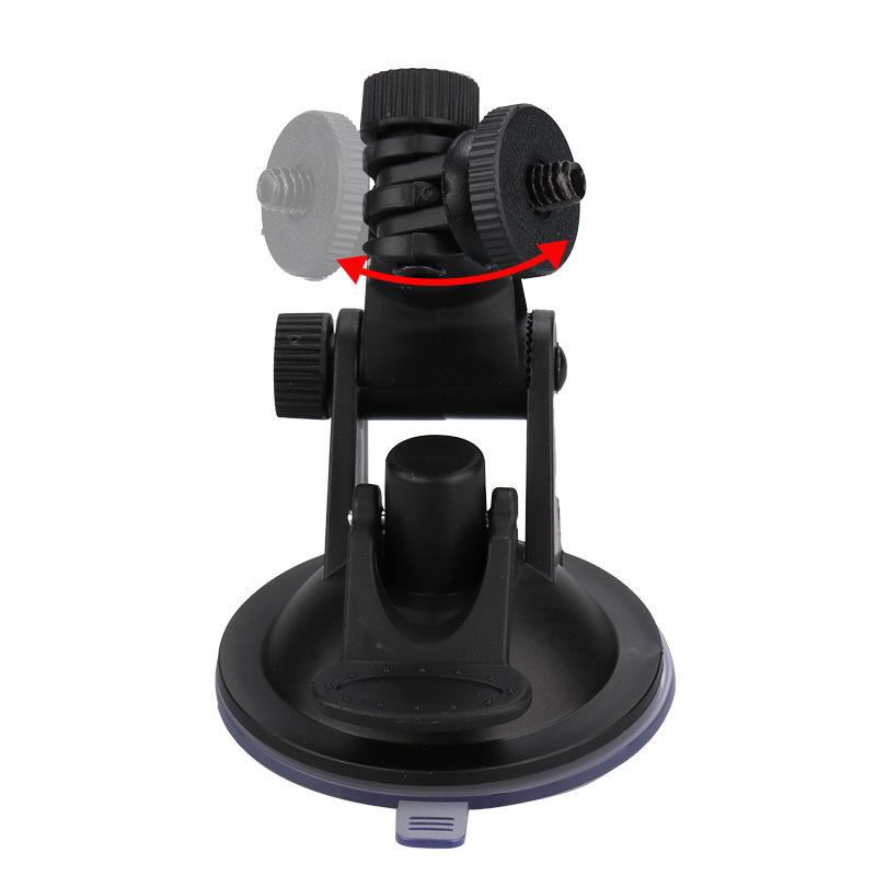 1 Set For 13 12 11 10 360 X3 X4 OSMO Action 5 Pro Camera Suction Cup Mount Car Glass Vehicle Windshield Holder
