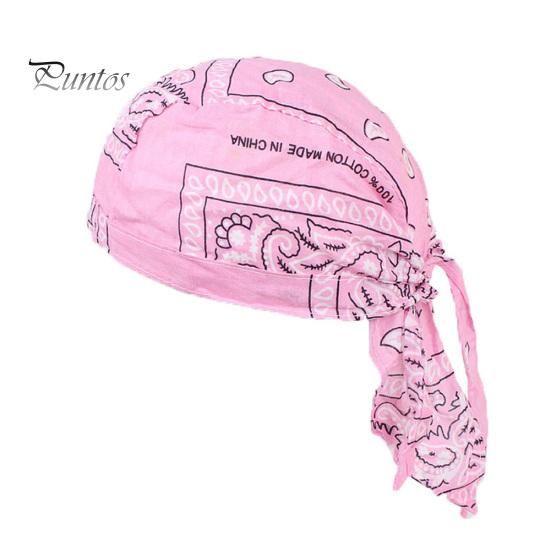 Cotton Men Women Pirates Cycling Cap Bike Headband Hat Bandana Headcloth