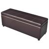 Day and Night - Day and Night Long Brown Wooden Storage Bench