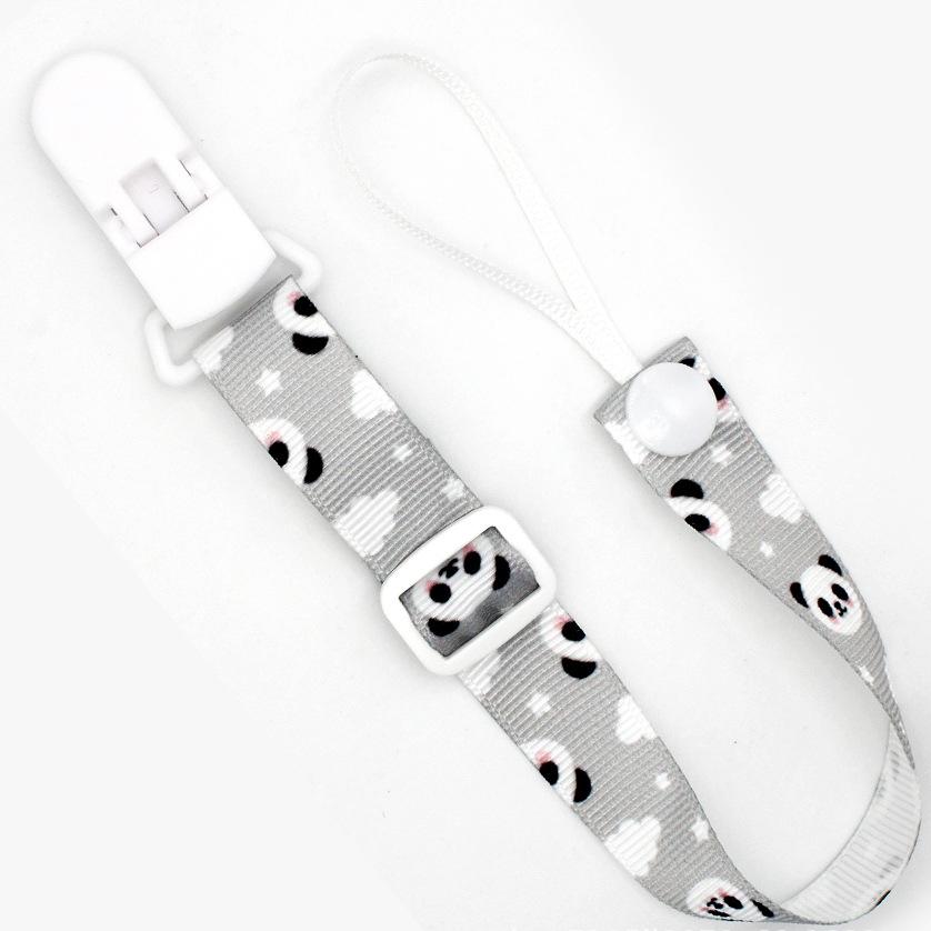 Kids Soother Baby Pacifier Clip Anti-lost Chain Adjustable Teethers Toys Stroller Accessories Holder Strap Attache Tetine Cute