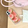 For iPhone 16 Case Epoxy Fruit Pattern Hard PC Shockproof Phone Cover