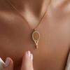 Sports Pendant Necklace Tennis Racket Pendant Necklace Sports Series Charm Necklace Jewelry for Women