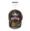 Popular Camouflage 3D Embroidered Skull Personalized Unisex Adjustable 100% Cotton Baseball Cap