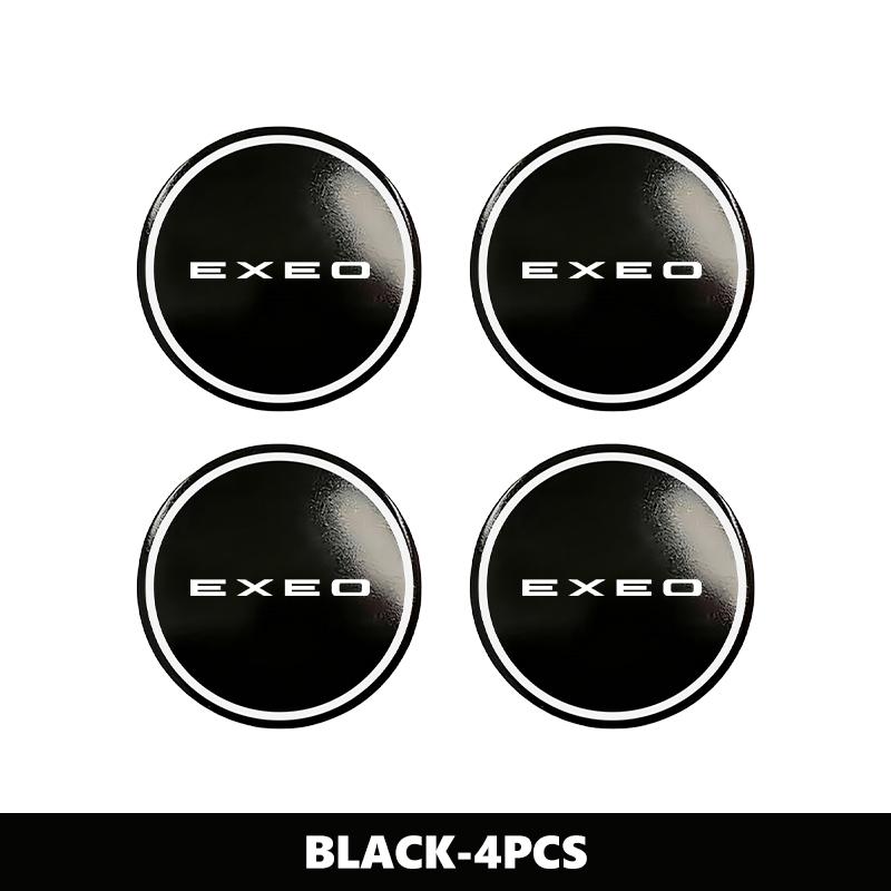 Ussh2 4Pcs 56MM Car Wheel Center Hub Caps Logo Sticker For Seat FR Cupra Altea Arona Exeo Leon Ibiza Toledo Mk3 Mk2