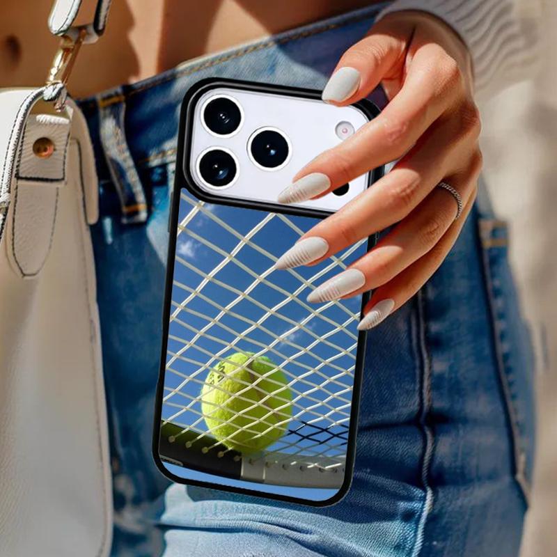 Tennis Ball Sport Phone Case For iPhone 17 Air 14 15 13 12 Max Cover For Apple 16e 11 Pro Max Plus Coque
